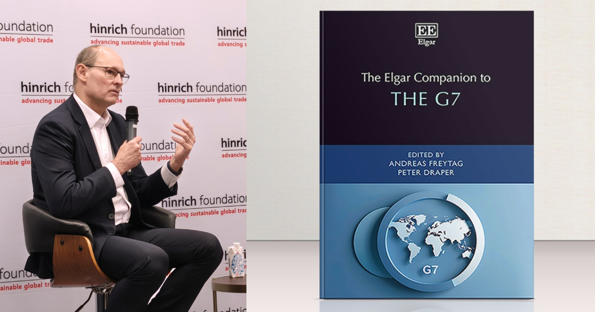 Peter Draper Peter Draper on The Elgar Companion to the G7 | Book talks | Hinrich ...
